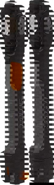 Handheld Flashlight: LED, 5.5 hr Max Run Time, AA Battery